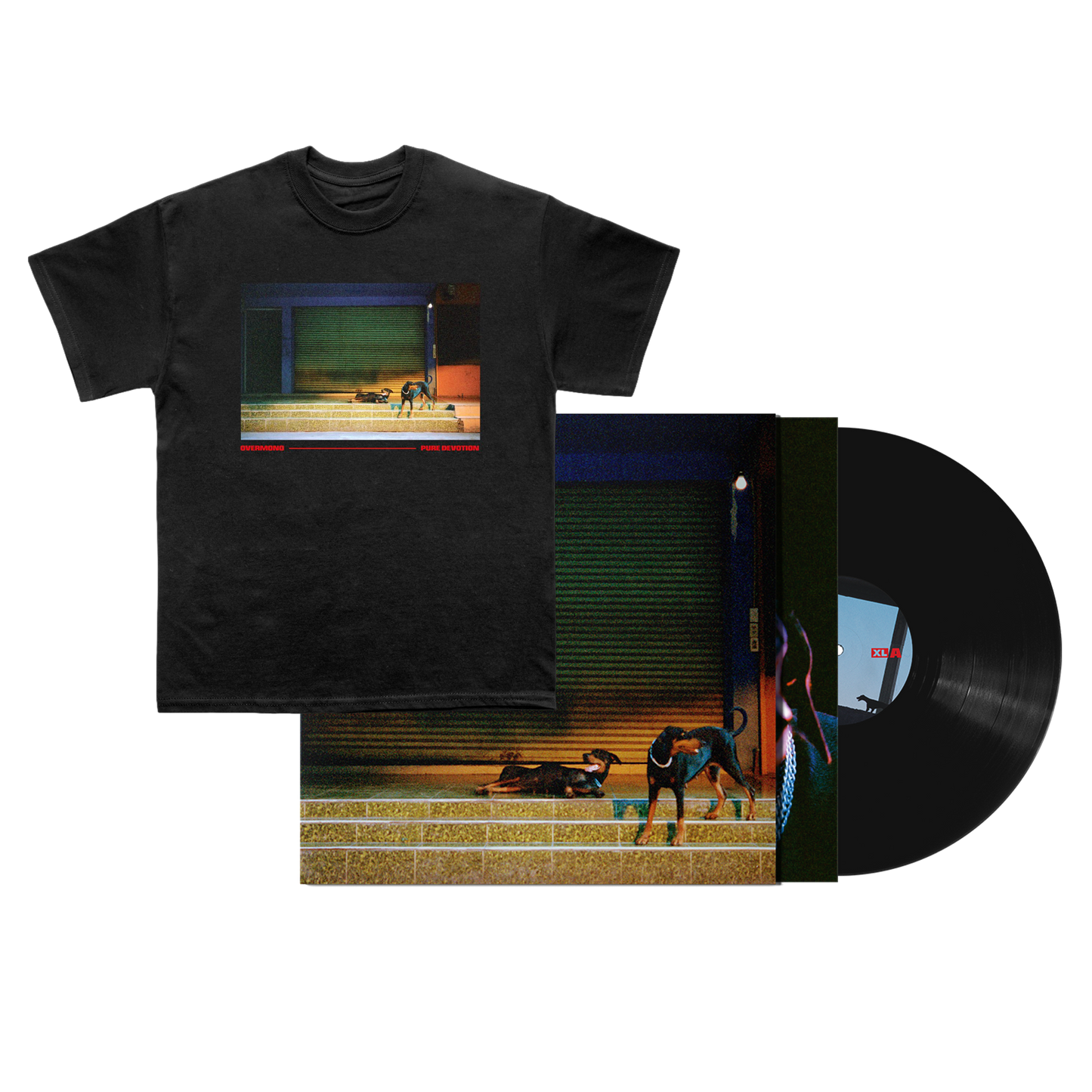 Vinyl + Tee (Black) Bundle